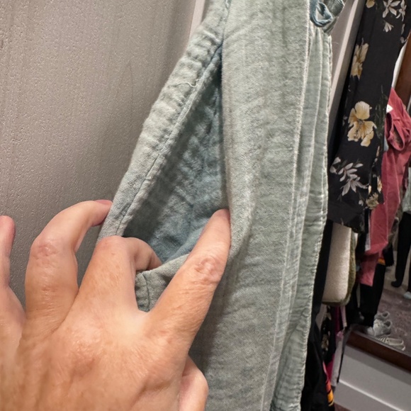 Free People Mellow Acid Wash Midi Skirt Polar Fog size Small - Picture 4 of 7